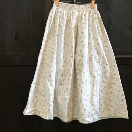 60-70s LADIES COTTON SKIRT