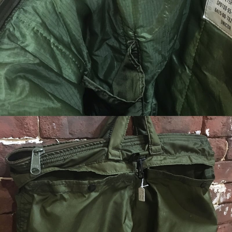 90s US MILITARY HELMET BAG | wonderlust