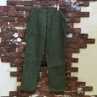 70S US ARMY COTTON BAKER PANTS