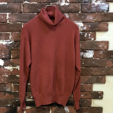 VINTAGE CASHMERE TURTLE NECK KNIT