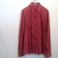 ~50's NAT NAST L/S BOWLING SHIRT