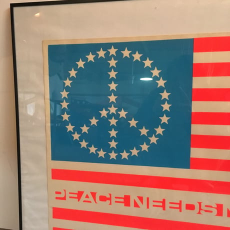 70'S STAR AND STRIPES POSTER