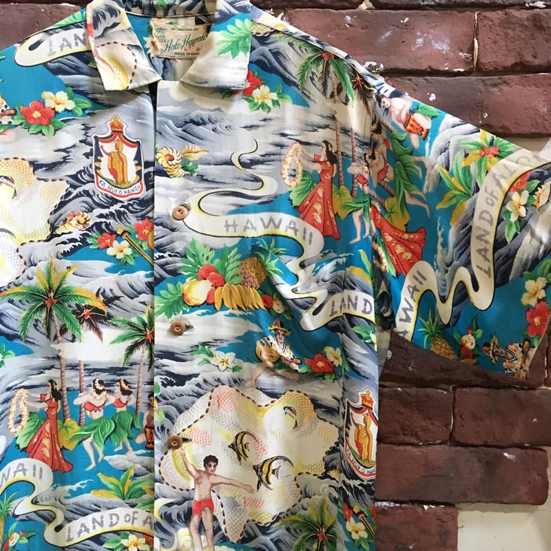 50s　Hale Hawaii アロハシャツ 50s Hale Hawaii アロハシャツ