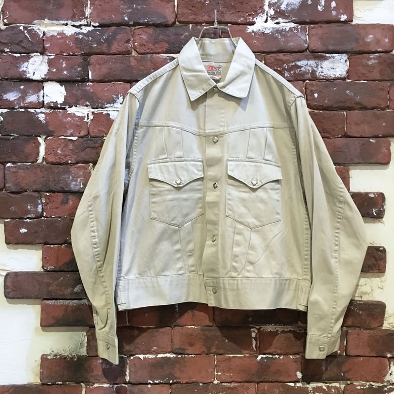 50S LEVI'S SHORT HORN COTTON SATIN JACKET | won 50S LEVI'S SHORT HORN COTTON SATIN JACKET | won