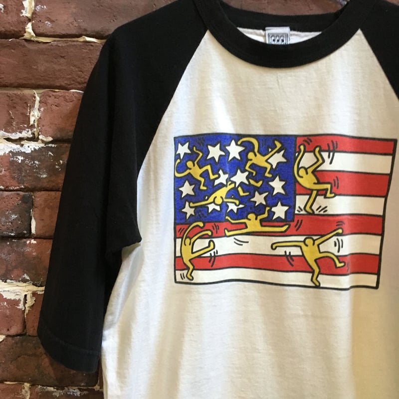 OBEY KEITH HARING PRINT TEE | wonderlust