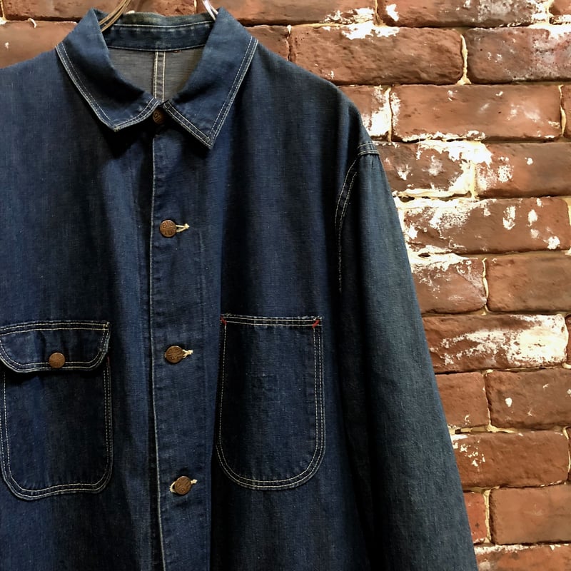 50-60s BIG and TUF DENIM COVERALL | wonderlust