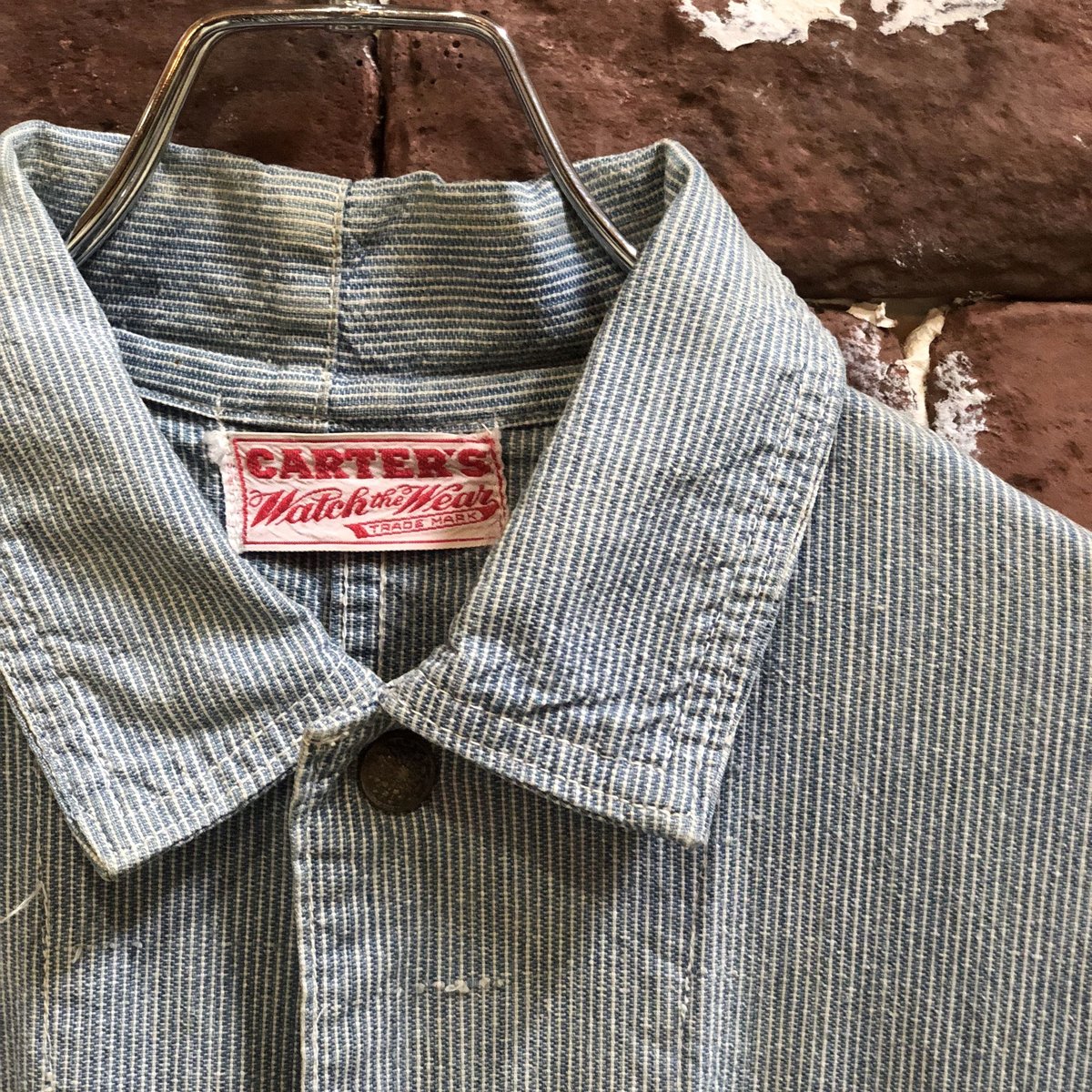 〜40s CARTER'S ピンチェックオーバーオール 40s CARTER'S ピンチェックオーバーオール