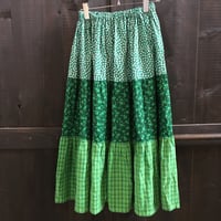 OLD CLOVER PATERN SKIRT
