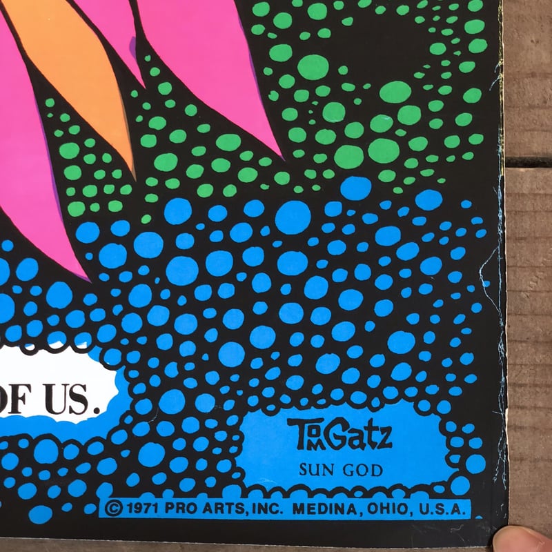 70s BLACKLIGHT POSTER | wonderlust