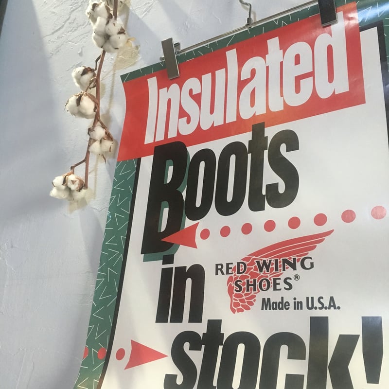 70-80s RED WING POSTER | wonderlust