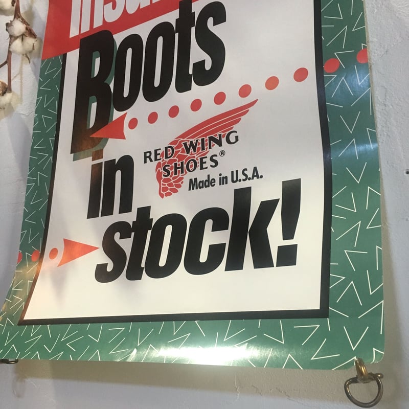70-80s RED WING POSTER | wonderlust