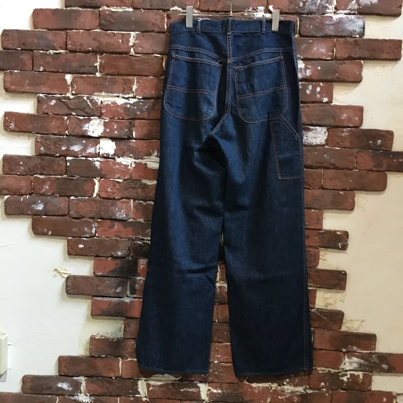 40-50s DENIM PAINTER PANTS | wonderlust