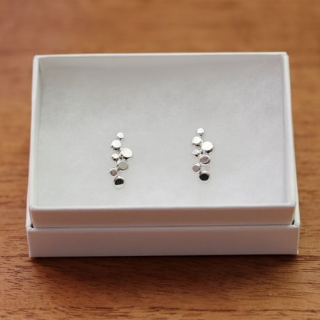 Bubble earrings (シルバー)