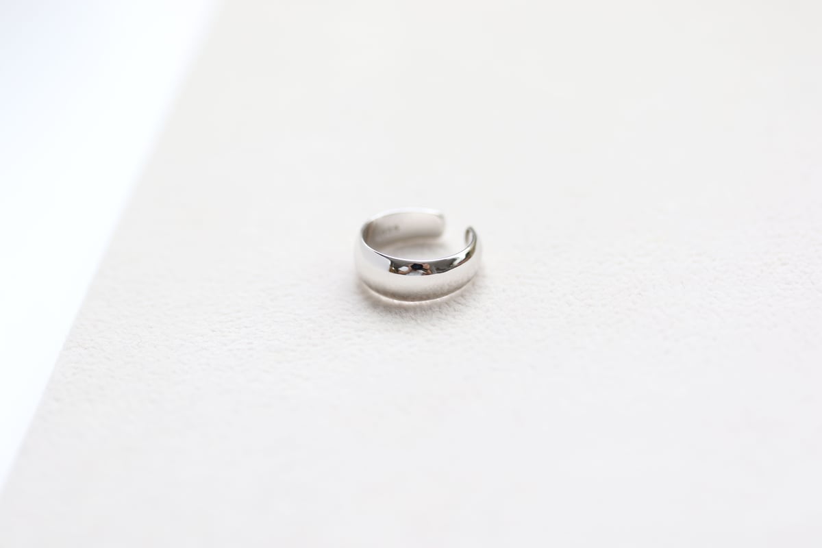 Cressent earcuff(シルバー)【E46-332S】 | Everyday Ear