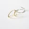 Double line Earcuff 毎日のイヤカフ　(gold/silver) 【E47-321S/G】