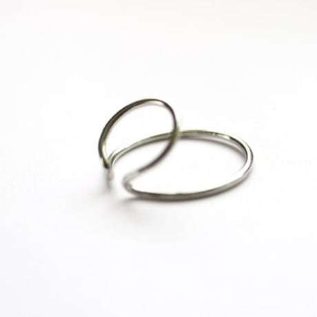 Double line Earcuff 毎日のイヤカフ　(gold/silver) 【E47-321S/G】