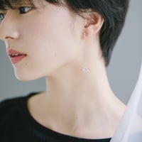 star.チェーンイヤリング（シルバー）【E33-312S】