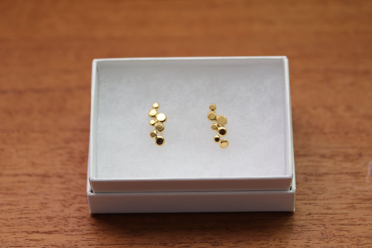 Bubble earrings (ゴールド) | Everyday Earrings