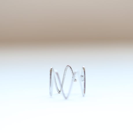 rhythm  ear cuff(シルバー)【E41-311S】