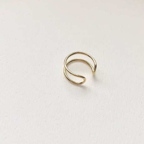 Twin Earcuff(ゴールド）【E45-321G】