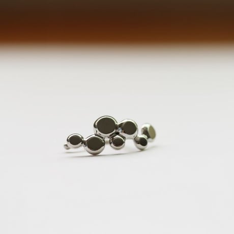 Bubble earrings (シルバー)