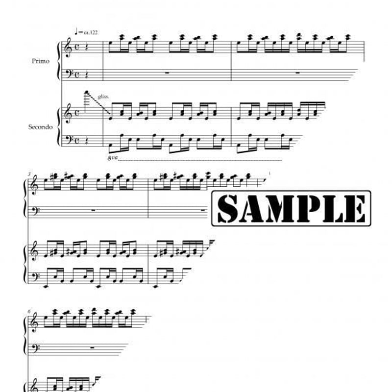 フルスコア】On y va!(レ・フレール 楽譜) | Pianoble's SHEETS フルスコア】On y va!(レ・フレール 楽譜) | Pianoble's SHEETS