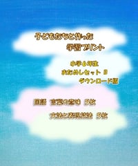 小学６年生　おためしセットB　国語