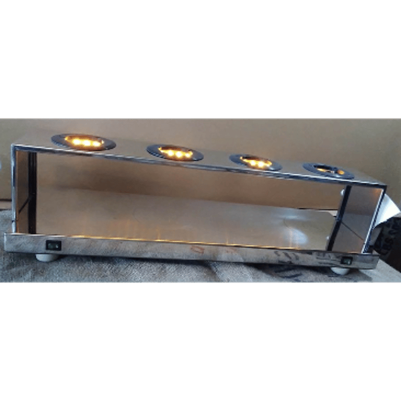 4連珈琲ワーマー（保温機）ドリッパー台付きイルミネーション・ろ紙台