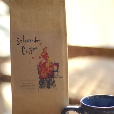 salamander coffee (サラマンダー コーヒー)  100g /自家焙煎/森の珈琲/ハンドロースト/アラビカ種/珈琲豆