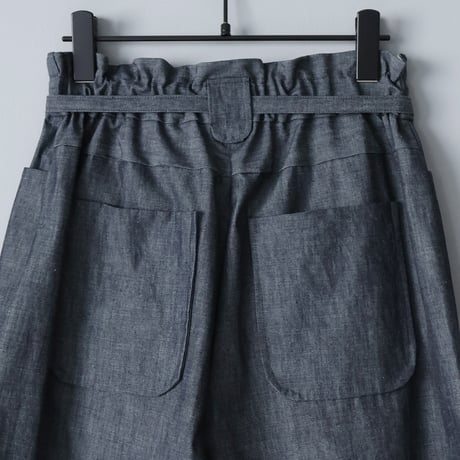 ＜WEB限定販売＞Indigo cotton long pants  インディゴコットン・ロングパンツ／デニム