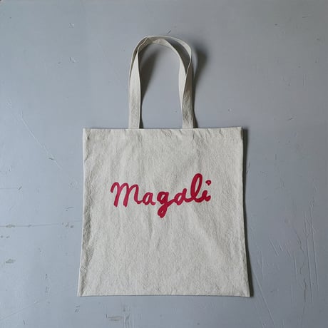 キャンバスコットンリネン・トートバッグ／MAGALI