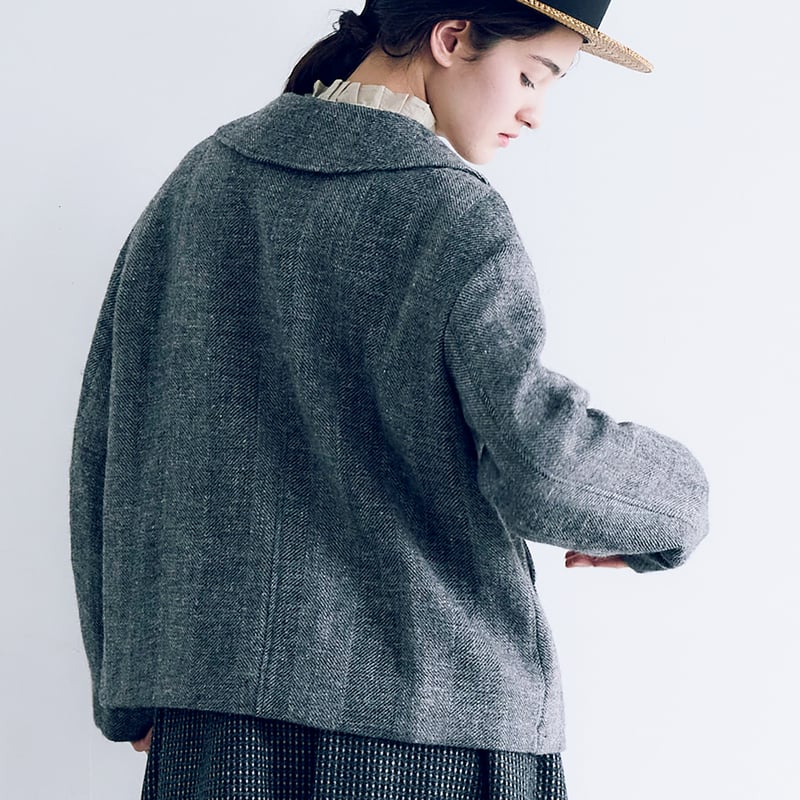 30日迄お値下げMAGARI シェットランドウールリネンジャケットLISETTE 楽天市場】【クーポン対象】MAGALI マガリ シェットランドウールリネン