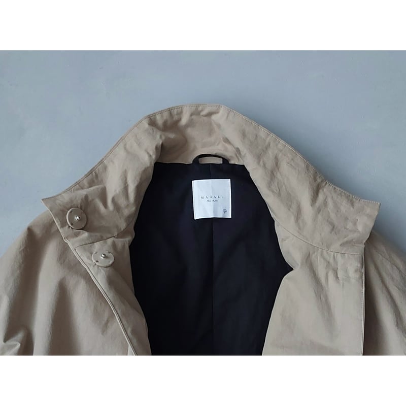 ヴィンテージフィニッシュ・コットン・パディットコート／ベージュ