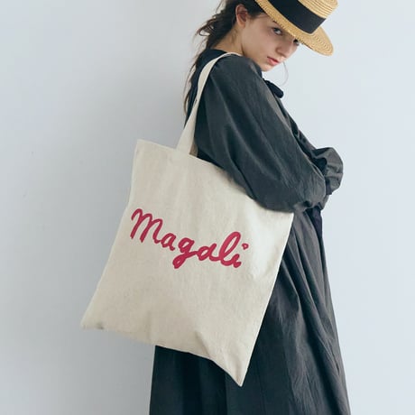 キャンバスコットンリネン・トートバッグ／MAGALI
