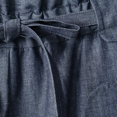 ＜WEB限定販売＞Indigo cotton long pants  インディゴコットン・ロングパンツ／デニム