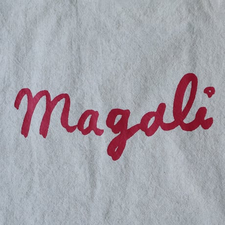 キャンバスコットンリネン・トートバッグ／MAGALI