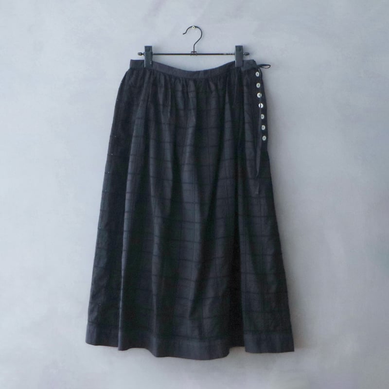 MAGALI ガーメントダイコットンレーススカート　ブラック 楽天市場】【50%OFF】MAGALI マガリ ガーメントダイ コットン