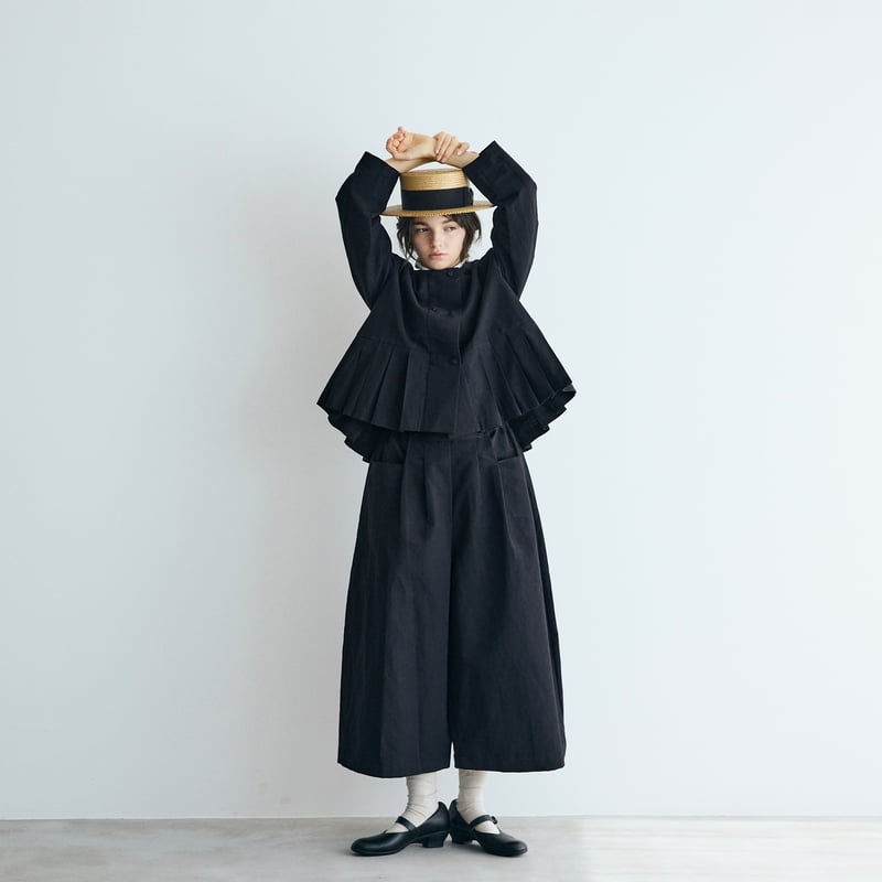 完売しました＞ハイカウントコットンリネン・ダブルボタンジャケット