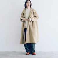 ヴィンテージフィニッシュ・コットン・パディットコート／ベージュ