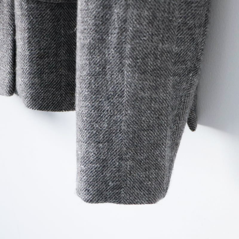 再入荷/完売しました＞シェットランドウールリネン・フラットカラー