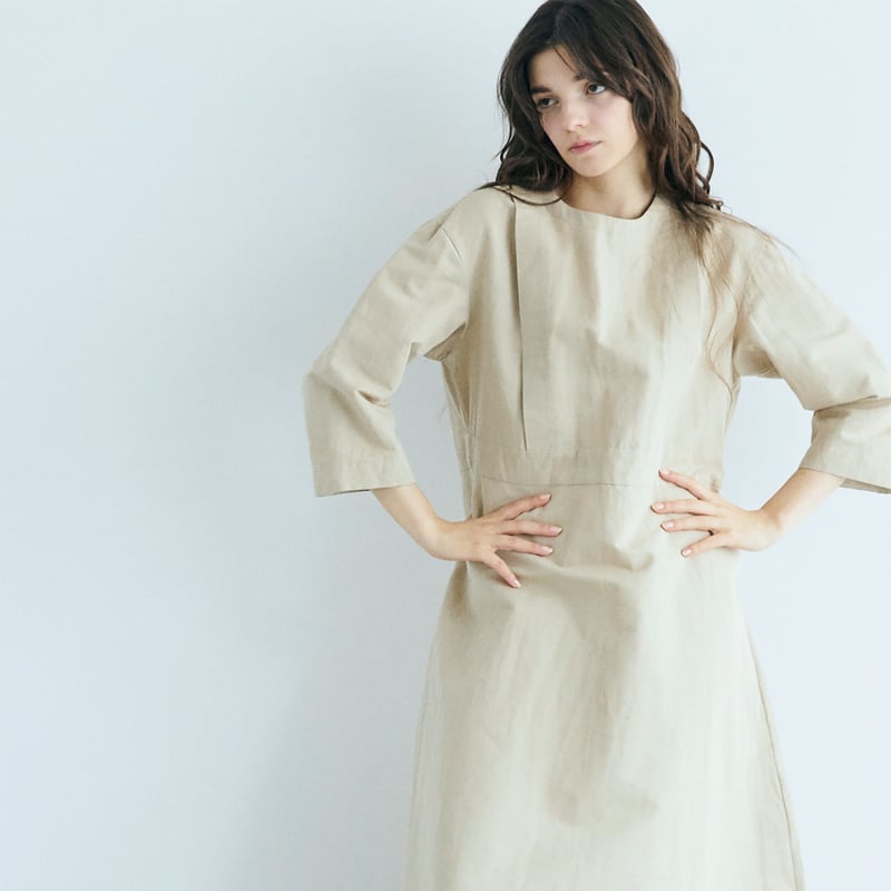 【美品】Curensology 2WAYコットンリネンドレス Curensology（カレンソロジー）の「Curensology(カレンソロジー)/2WAY