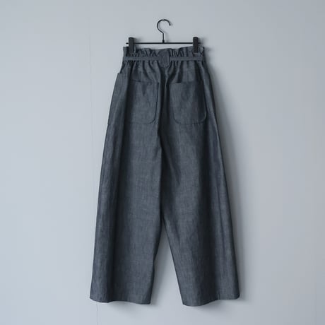 ＜WEB限定販売＞Indigo cotton long pants  インディゴコットン・ロングパンツ／デニム