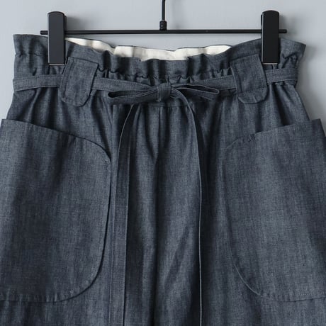 ＜WEB限定販売＞Indigo cotton long pants  インディゴコットン・ロングパンツ／デニム