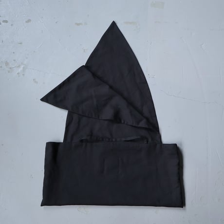 ＜7月30日再販／WEB限定販売＞Handspun Asymmetry Fray Basket  カゴバッグ／ブラック