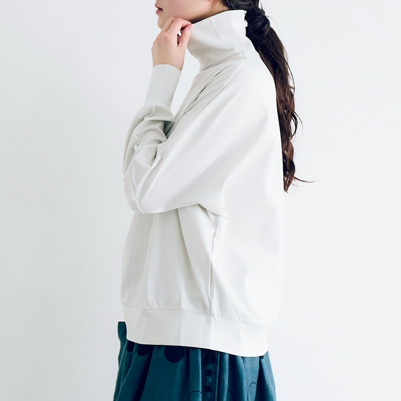 ハイゲージコットン・タートルカットソー／オートミール | MAGALI