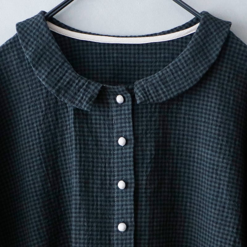 【専用】MAGALI　 ブラウス MAGALI オーガニックコットン・リネン・フリルブラウス（2color