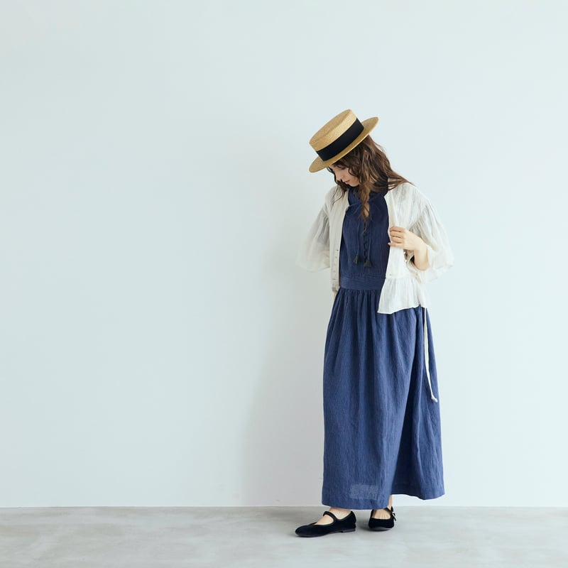 mimi&roger カシュクールブラウス 完売しました＞コットンレース・カシュクールブラウス／アイボリー
