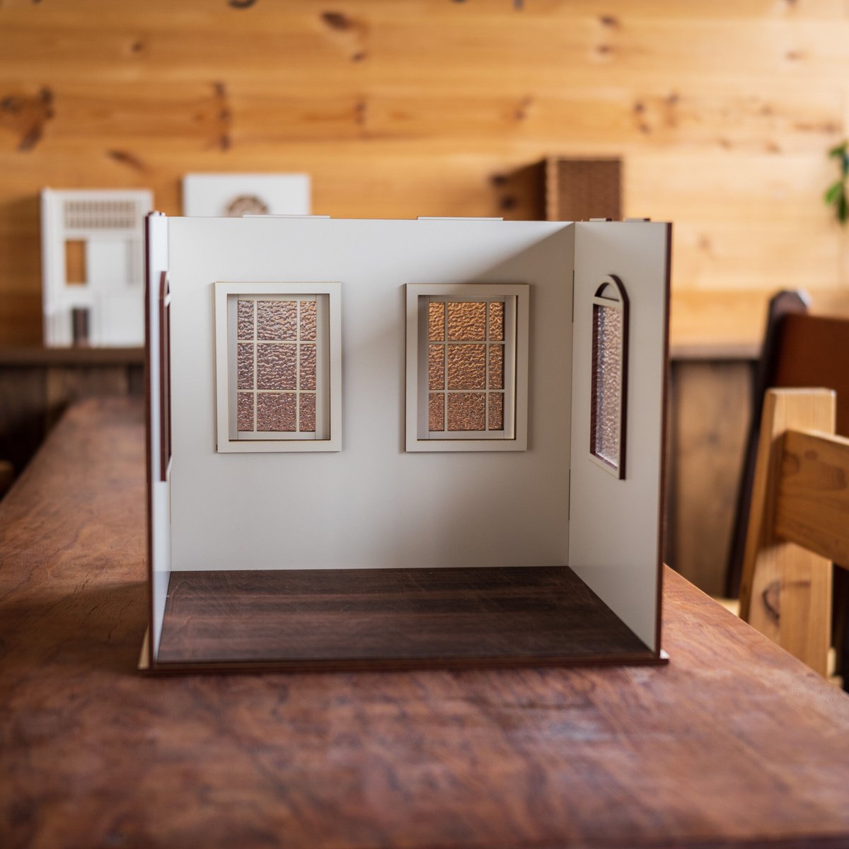 1/10スケールドールハウス連結ドールハウス白い窓の部屋 | kkcompany 1/10スケールドールハウス連結ドールハウス白い窓の部屋 | kkcompany
