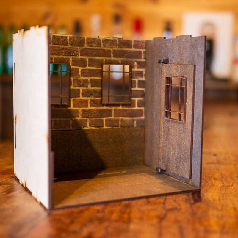 置き型 ドールハウス壁と床  (リクエスト品) 2024 ドールクラフト ～ドールハウス～ | アミファ~amifa~