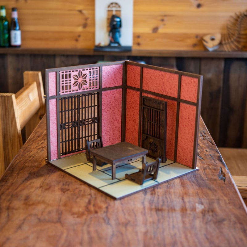 3月のお買い得商品!1/10スケールドールハウス和室日本間桜色の 3月のお買い得商品!1/10スケールドールハウス和室日本間桜色の